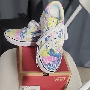 Vans Women's Multicolor Tie-Dye Sneakers